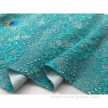 Fancy Jacquard Nylon Polyester Embroidered Lace Fabric